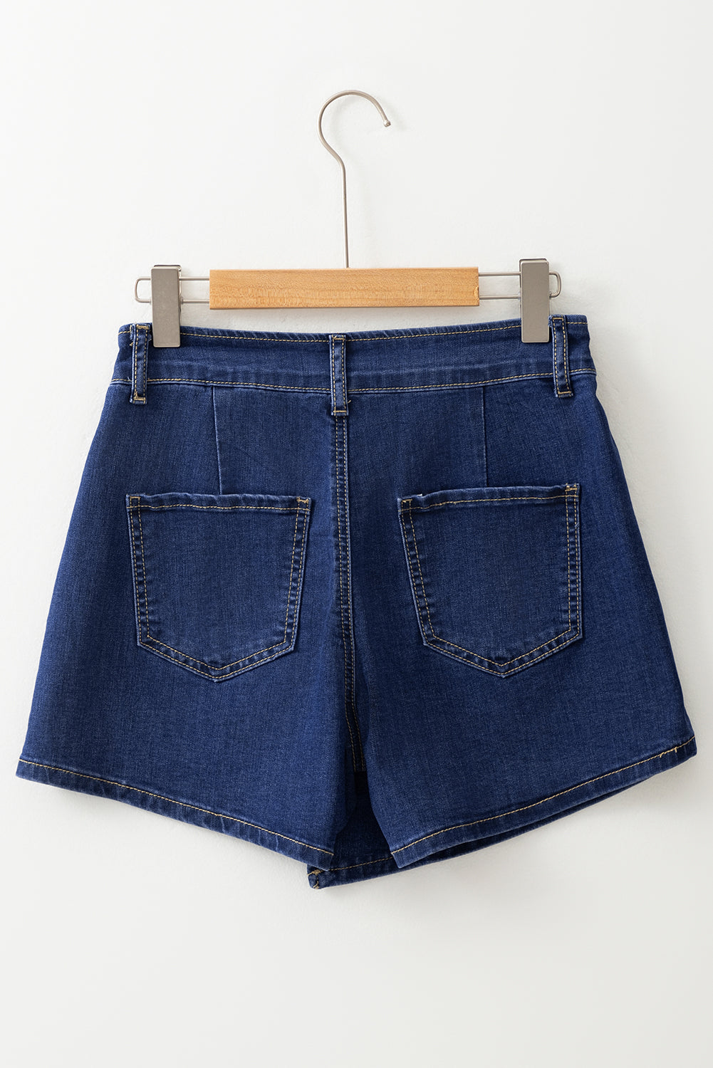 Liora Wrap Denim Shorts