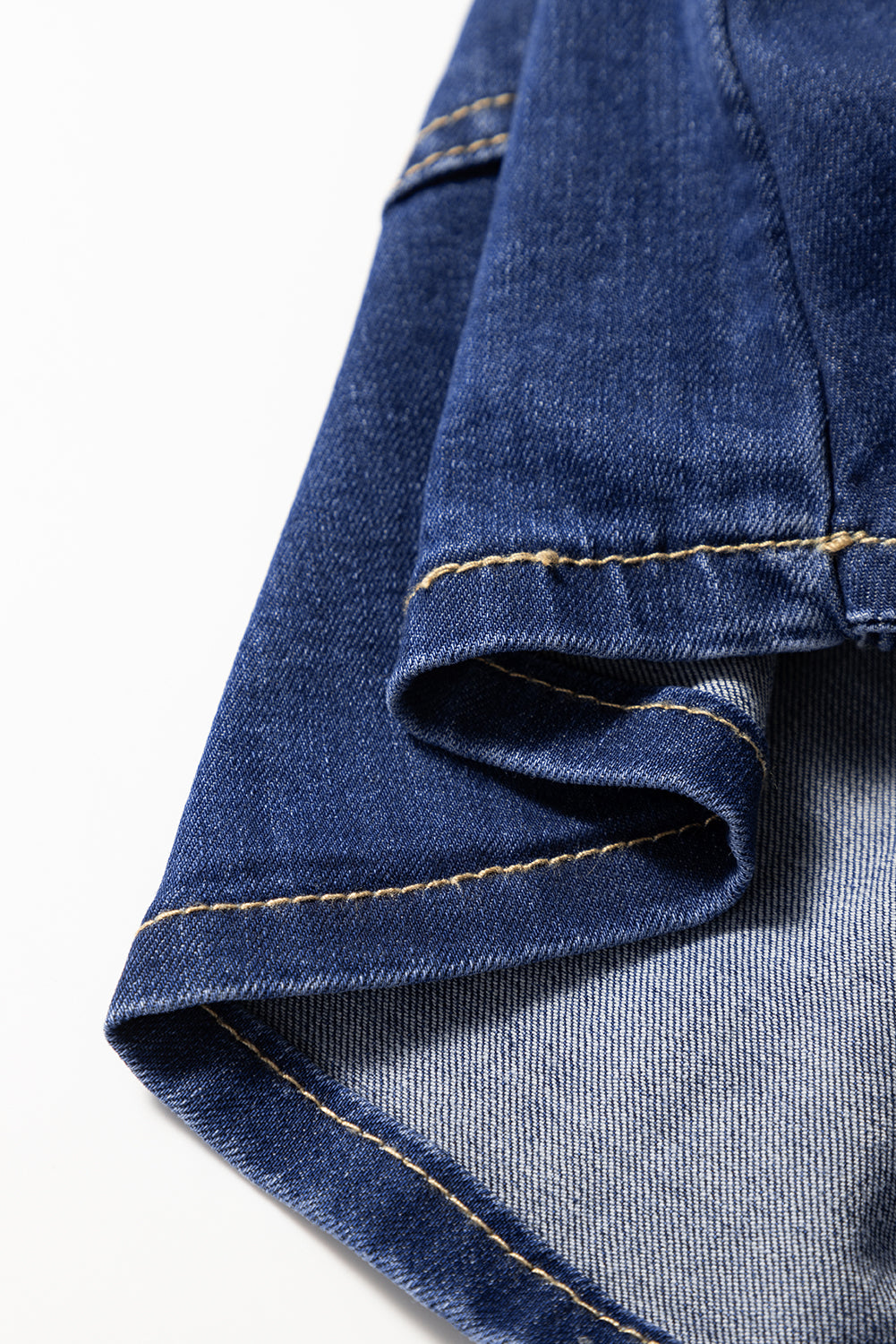 Liora Wrap Denim Shorts
