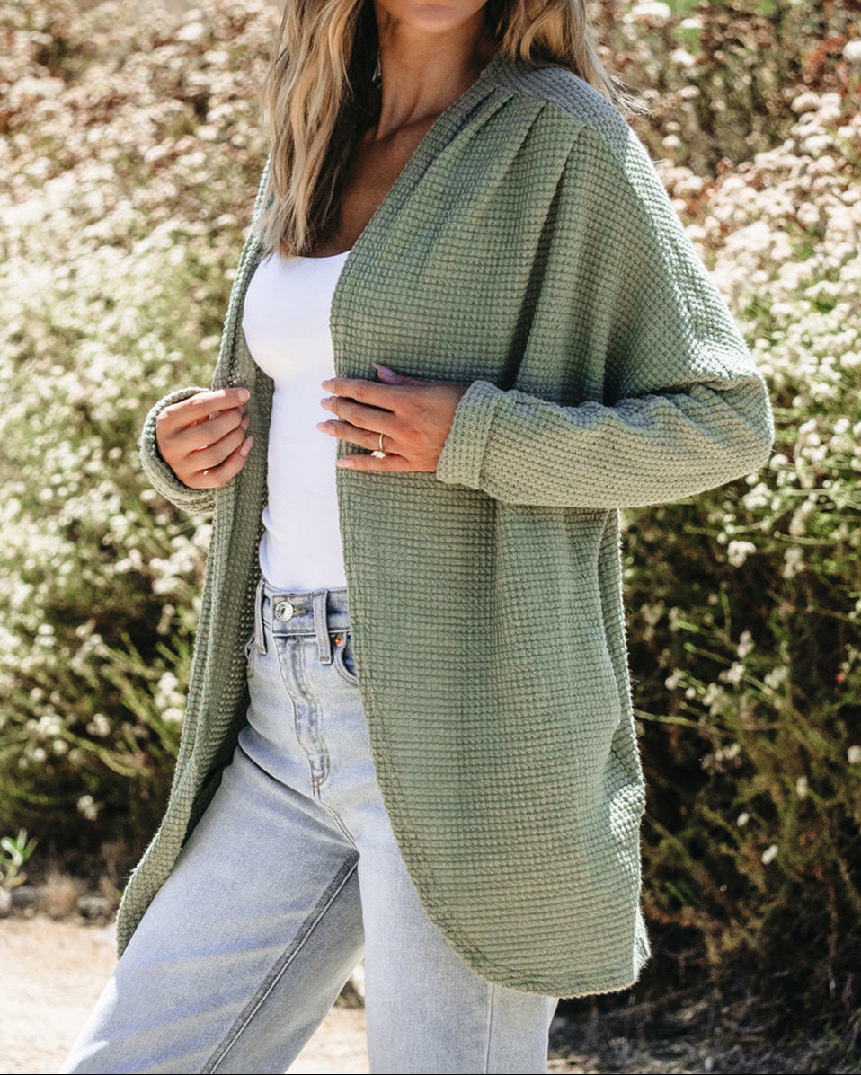Sage Whisper Cardigan