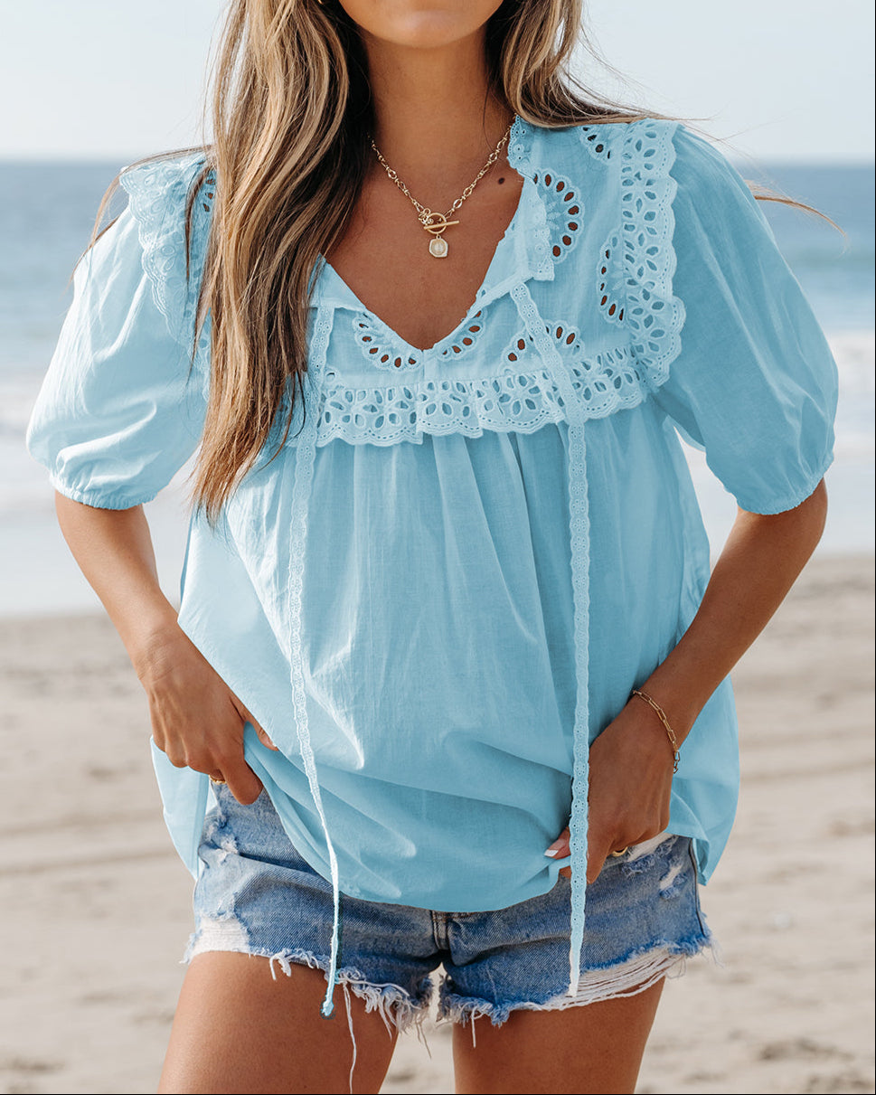 Elara Lace Blouse