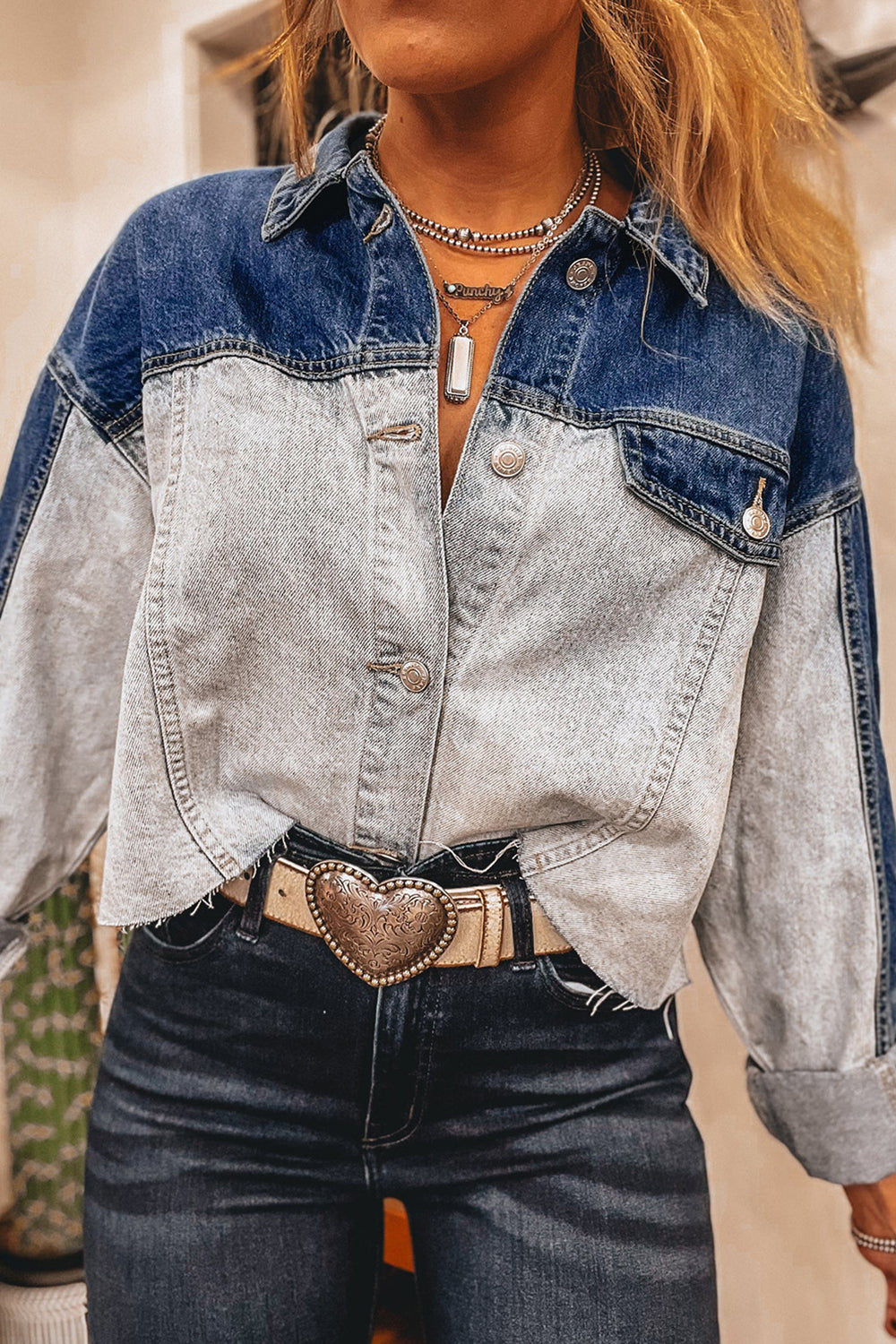 Dusk Horizon Denim Jacket