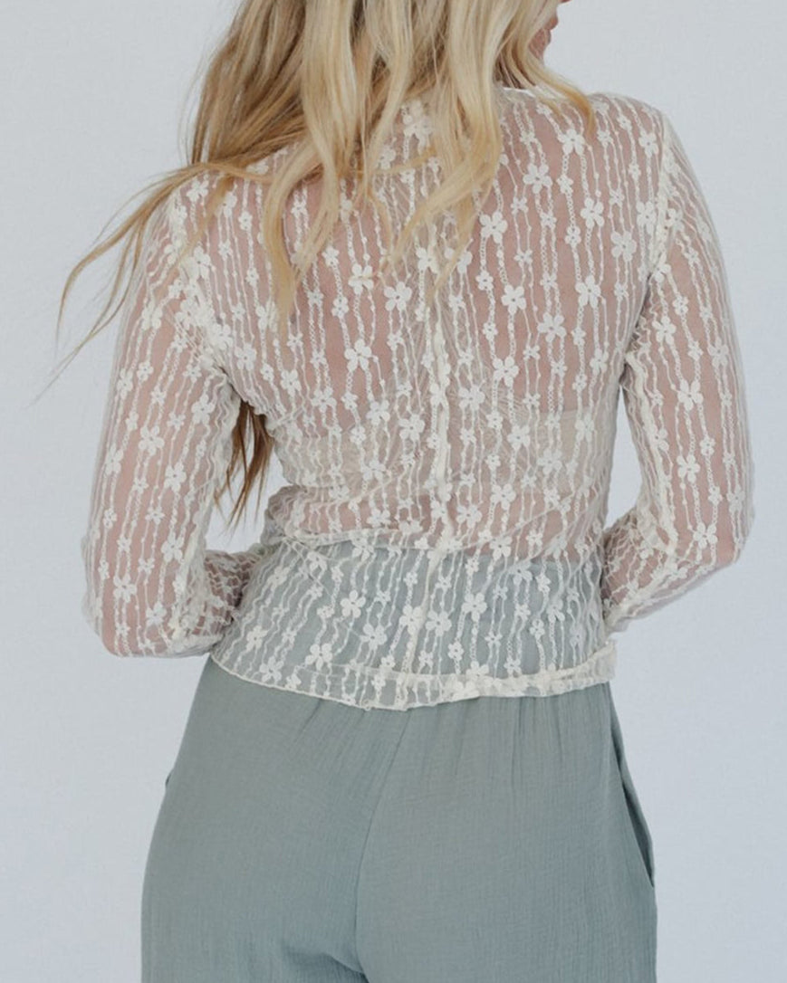 Celestia Lace Top