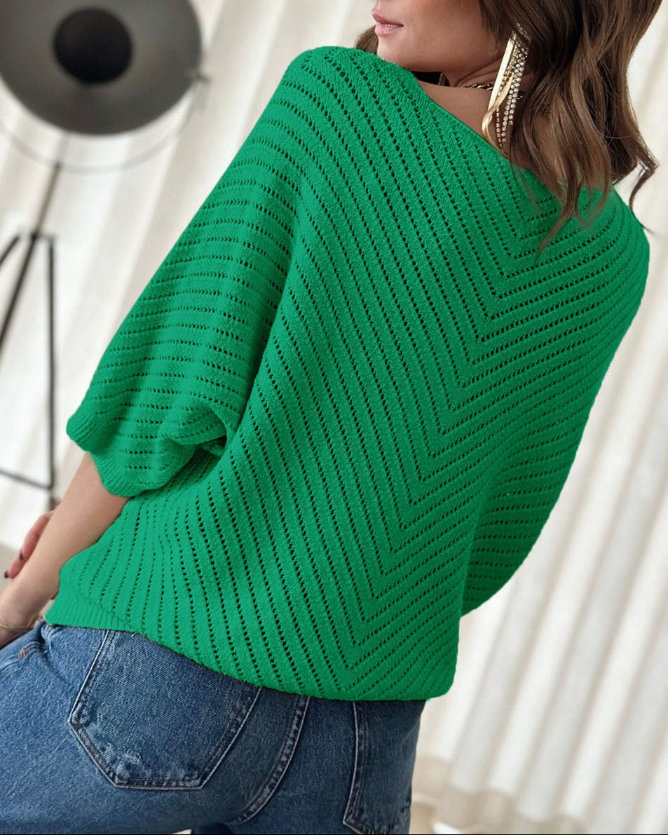 Willow Sage Knit Top