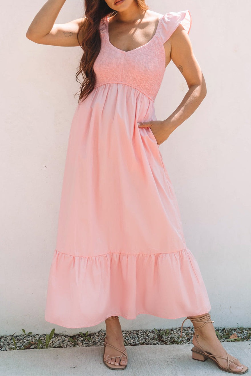 Evelina Ruffle Dress