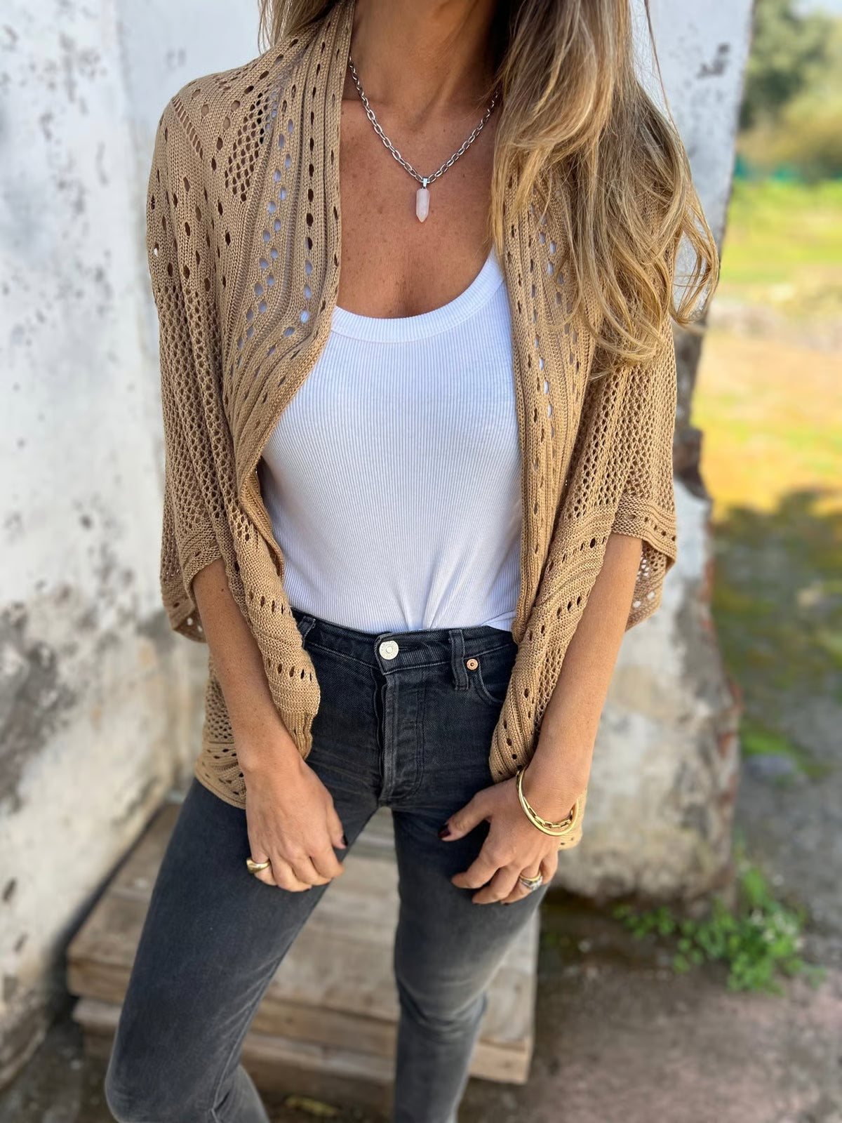 Solina Drape Cardigan