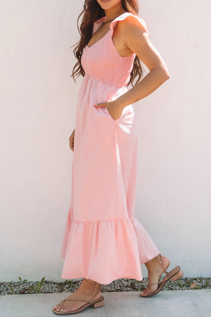 Evelina Ruffle Dress