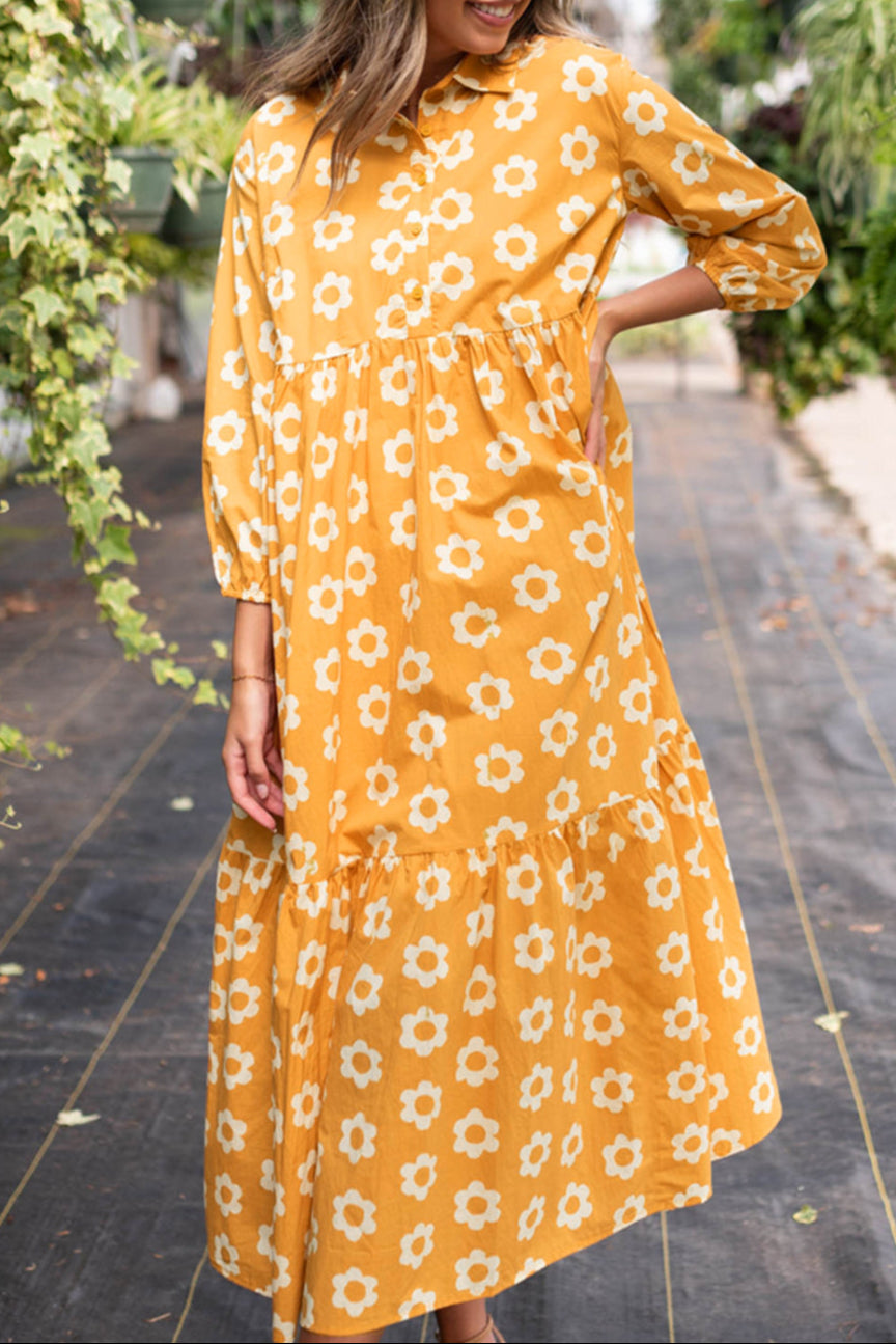 Marigold Bloom Dress