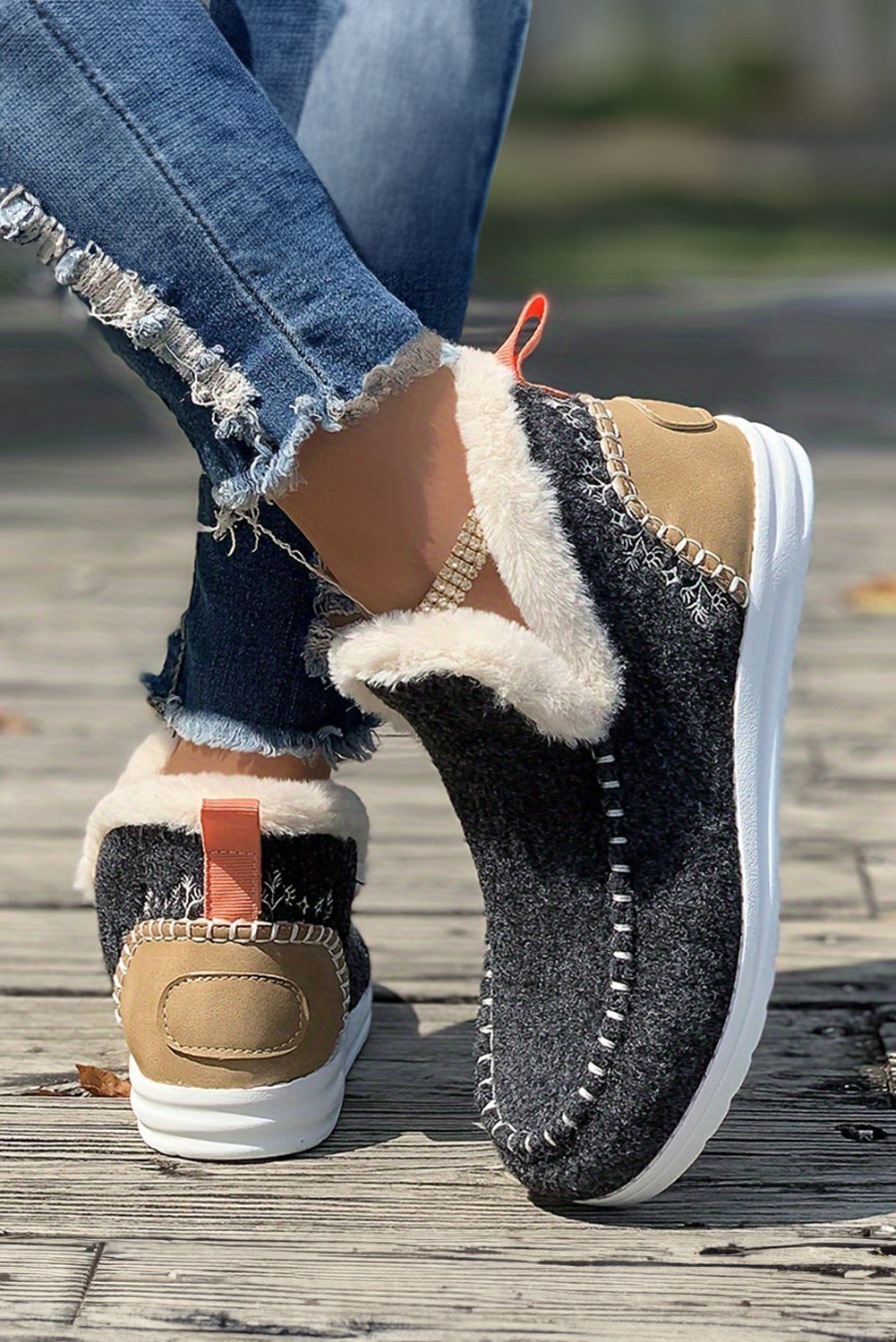 Sierra Stitch Anklet Boots
