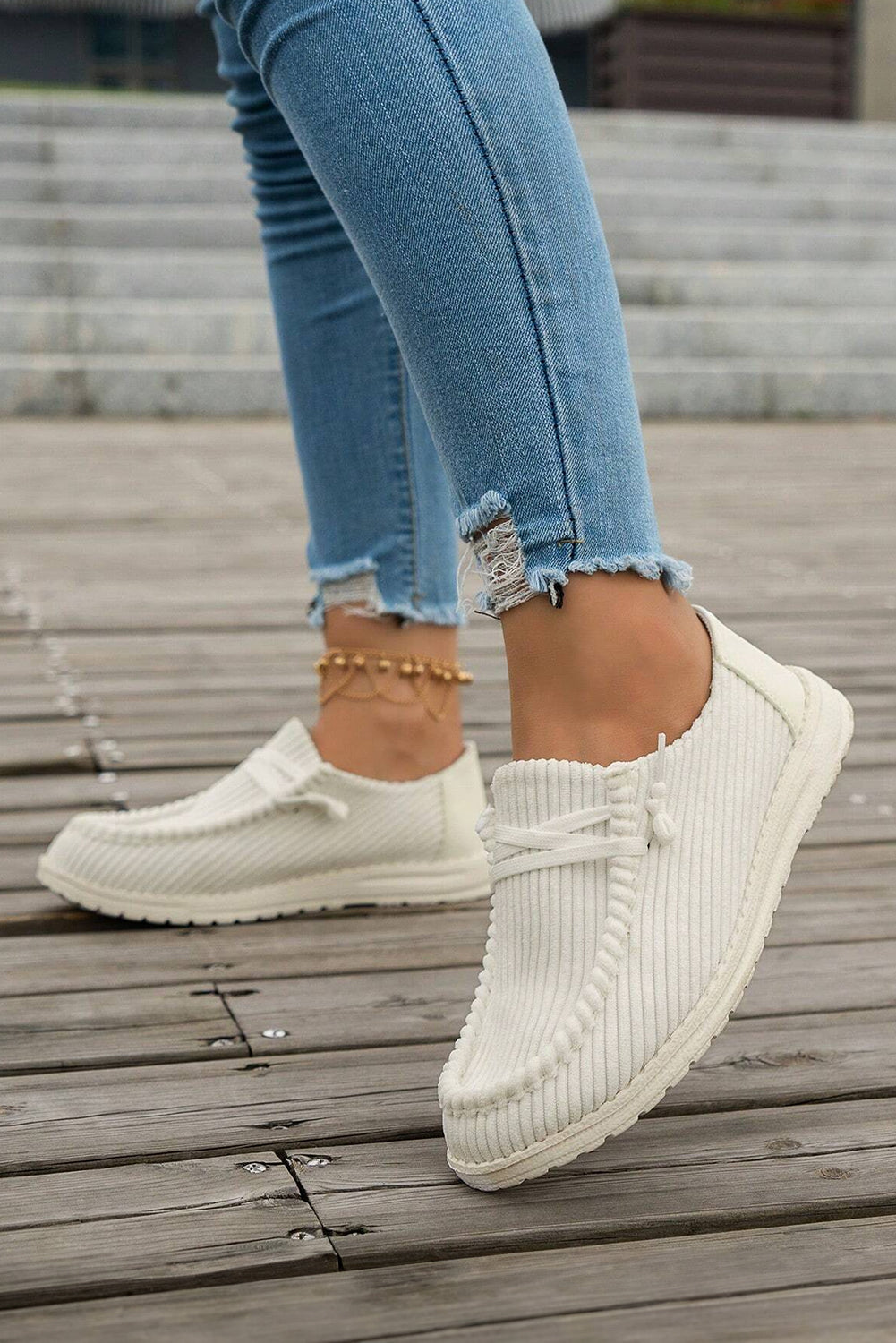 Solace Cross Slip-Ons