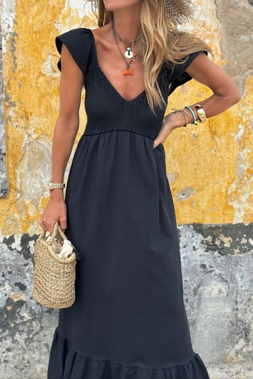 Evelina Ruffle Dress