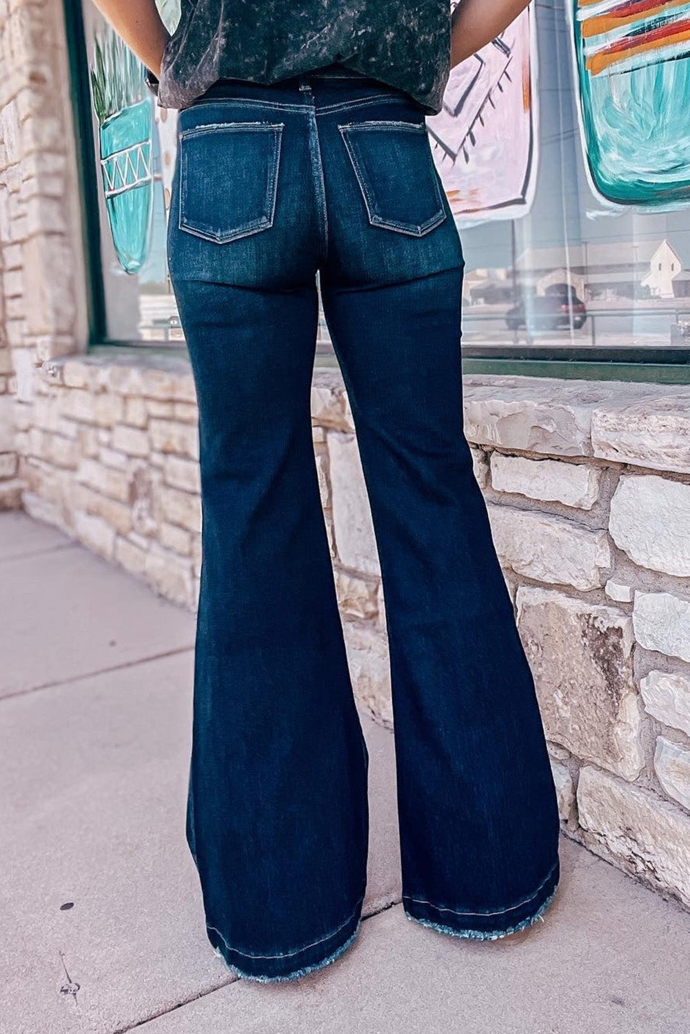 Real Teal Revival Flares