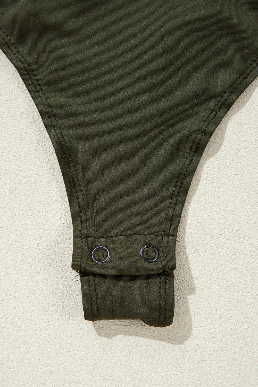 Olive Drape Bodysuit