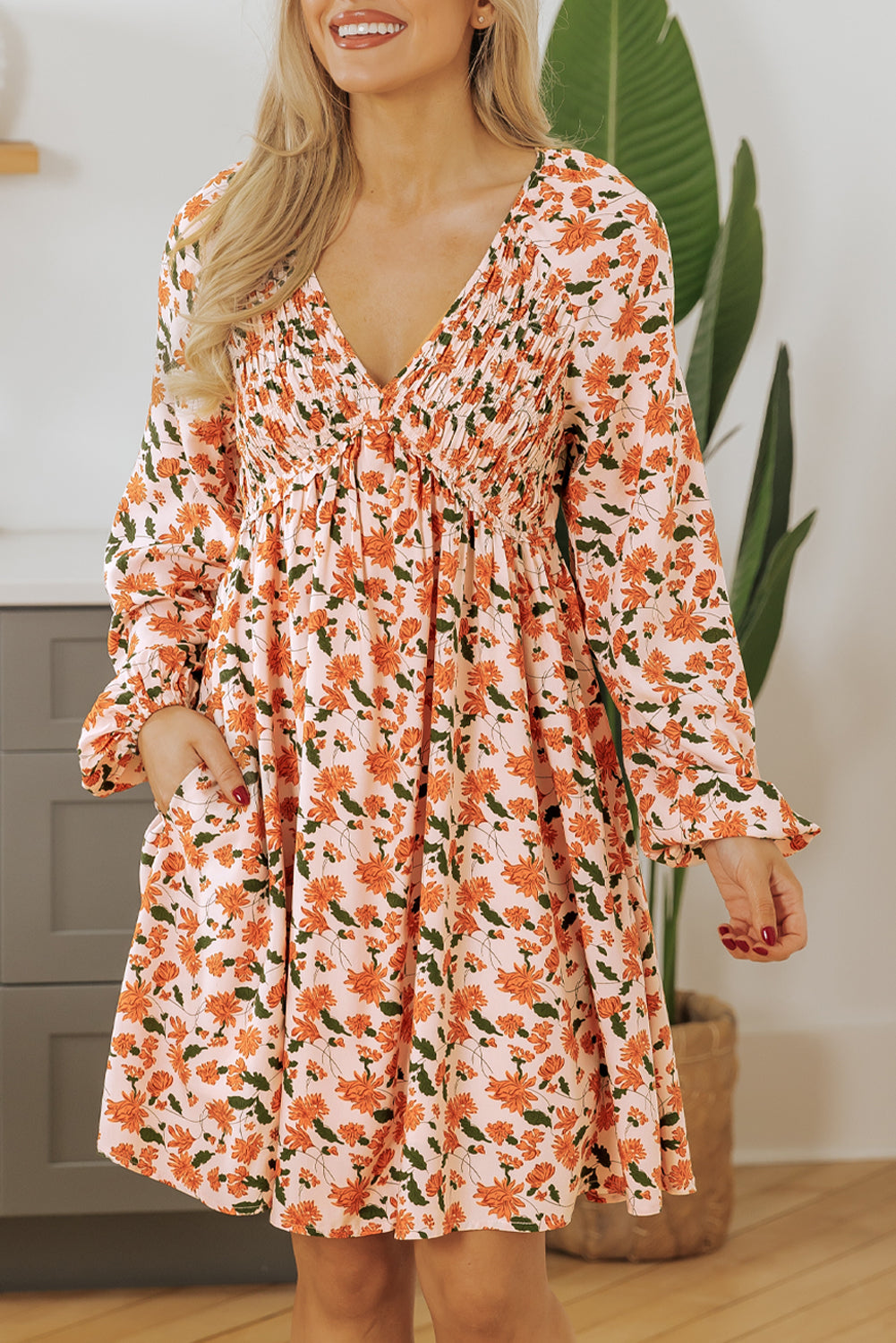 Willow Bloom Mini Dress