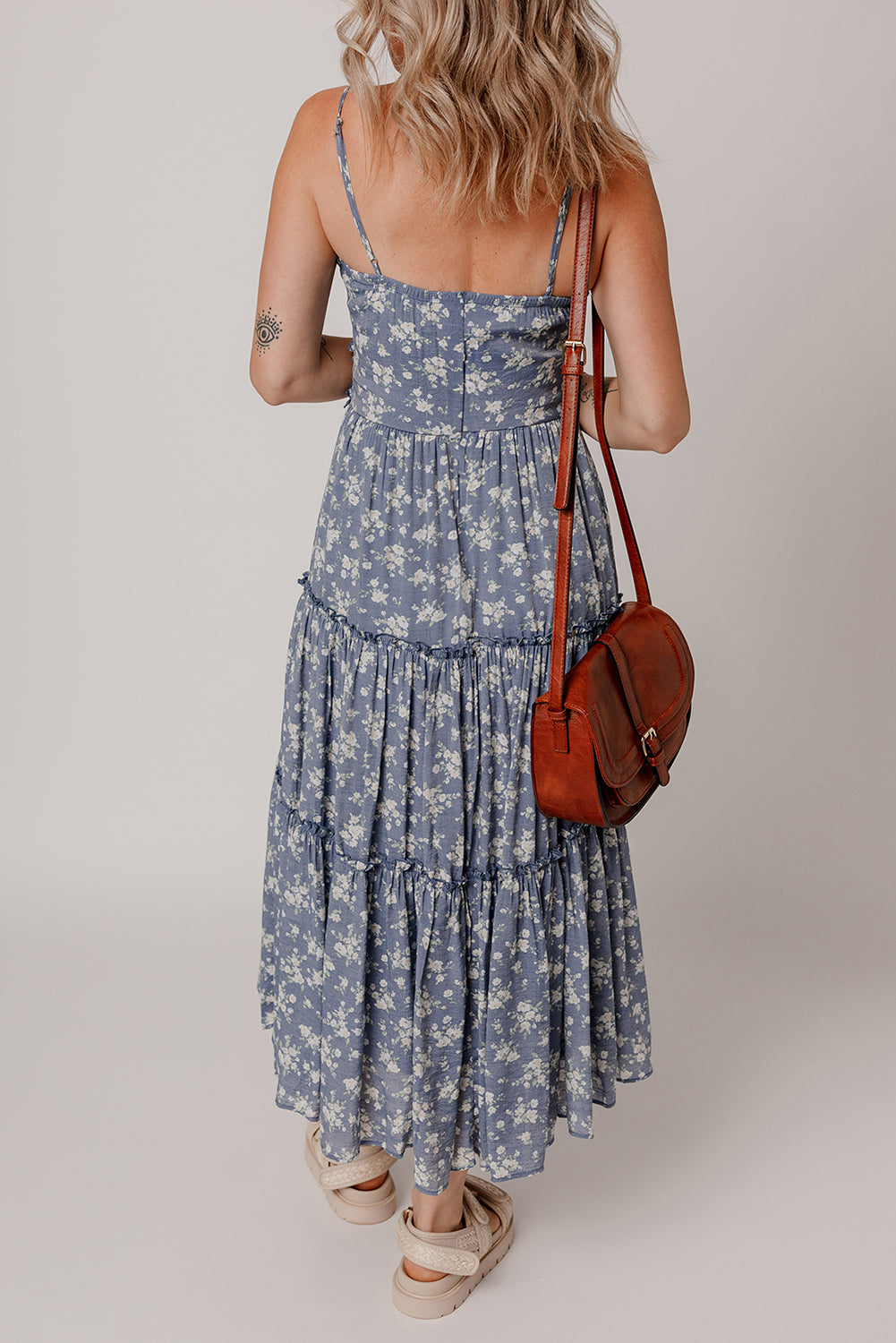 Azure Petal Dress