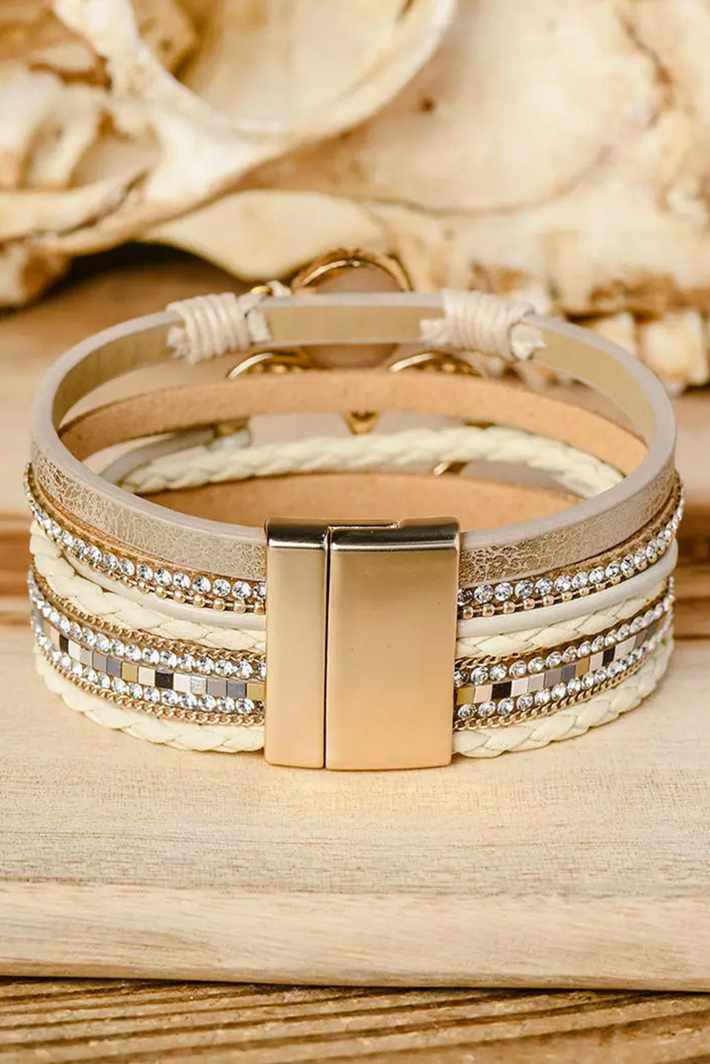 Luna Heart Wrap Bracelet