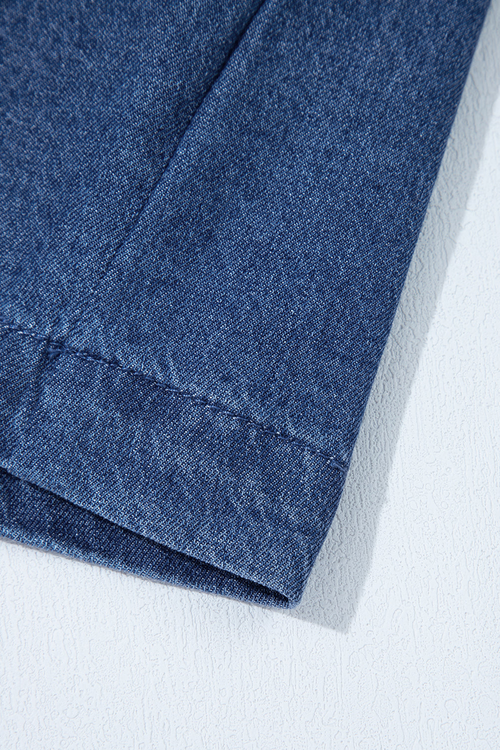 Indigo Flare Denim Top