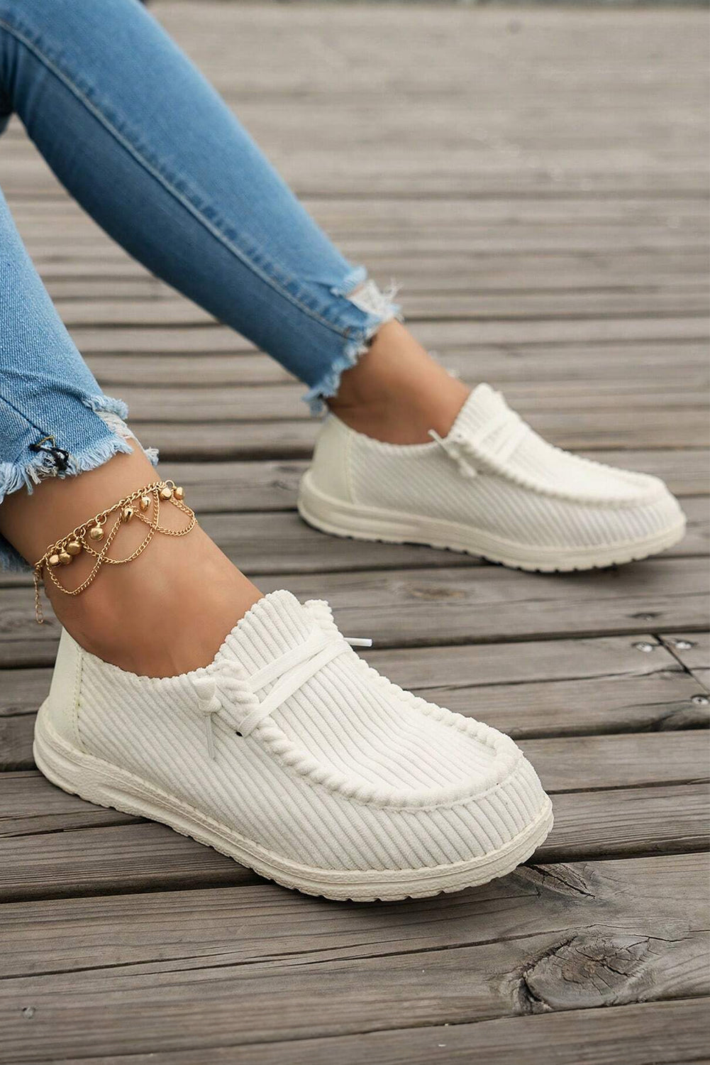 Solace Cross Slip-Ons