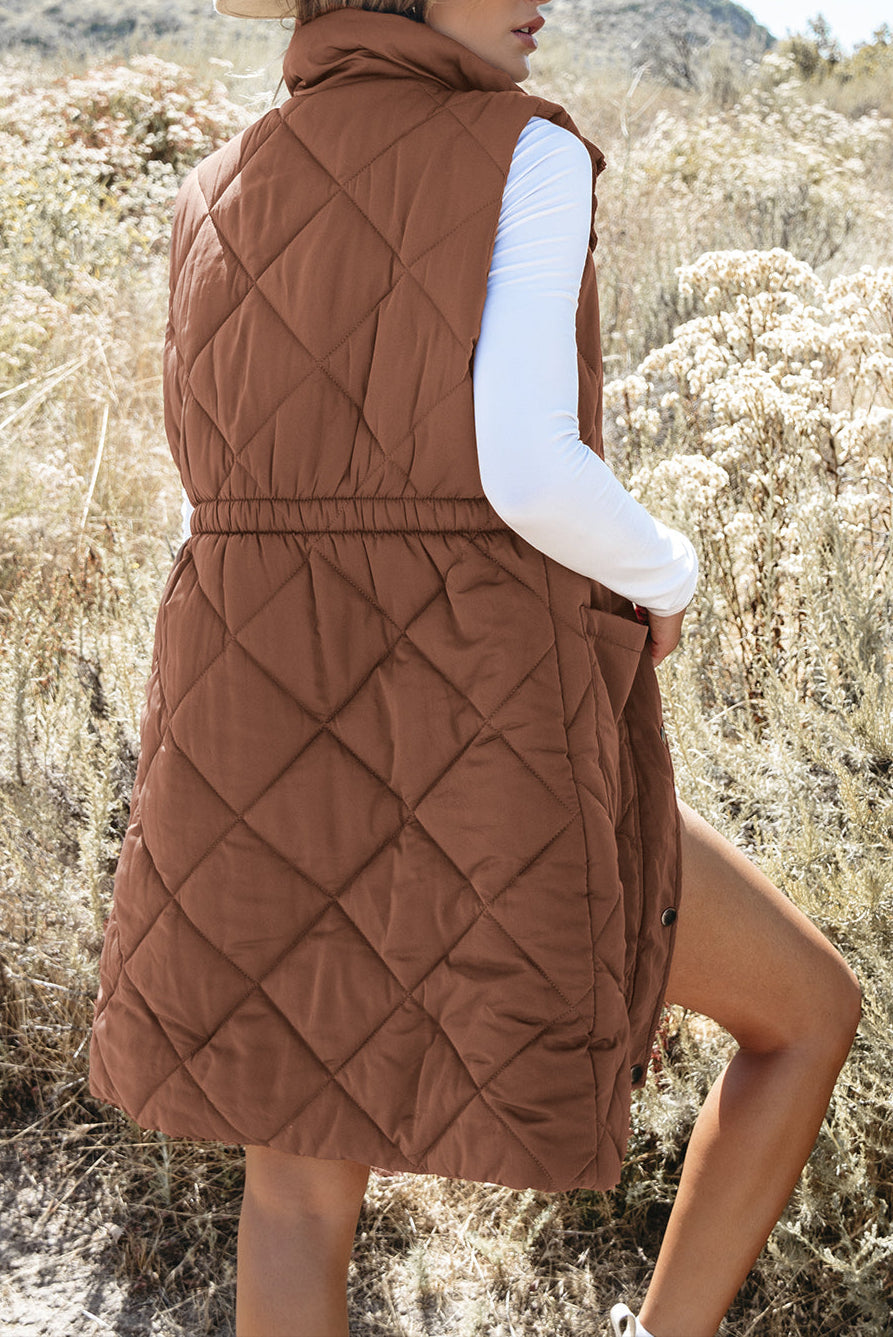 Mocha Trail Puffer Vest