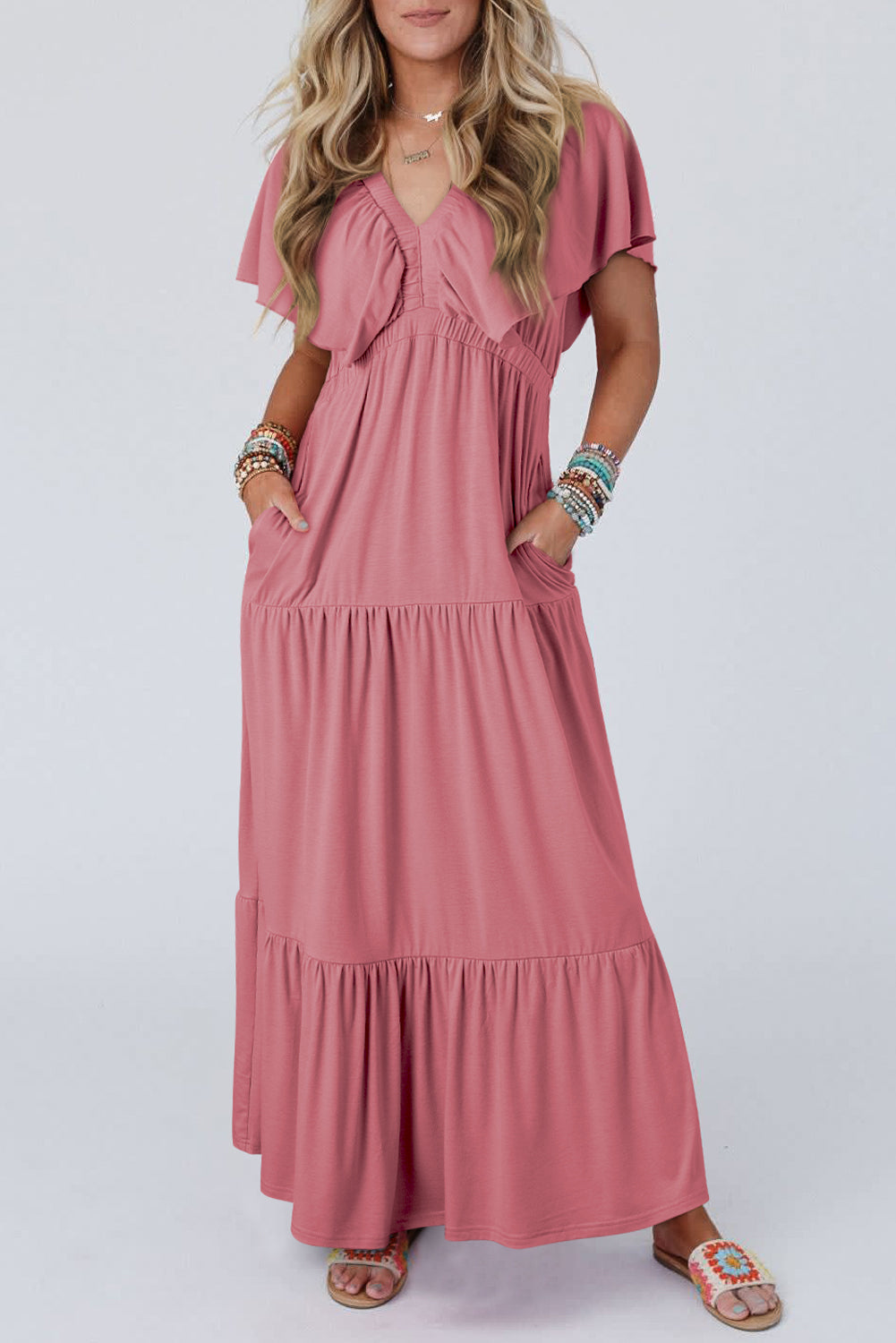Aurora Ruffle Dress