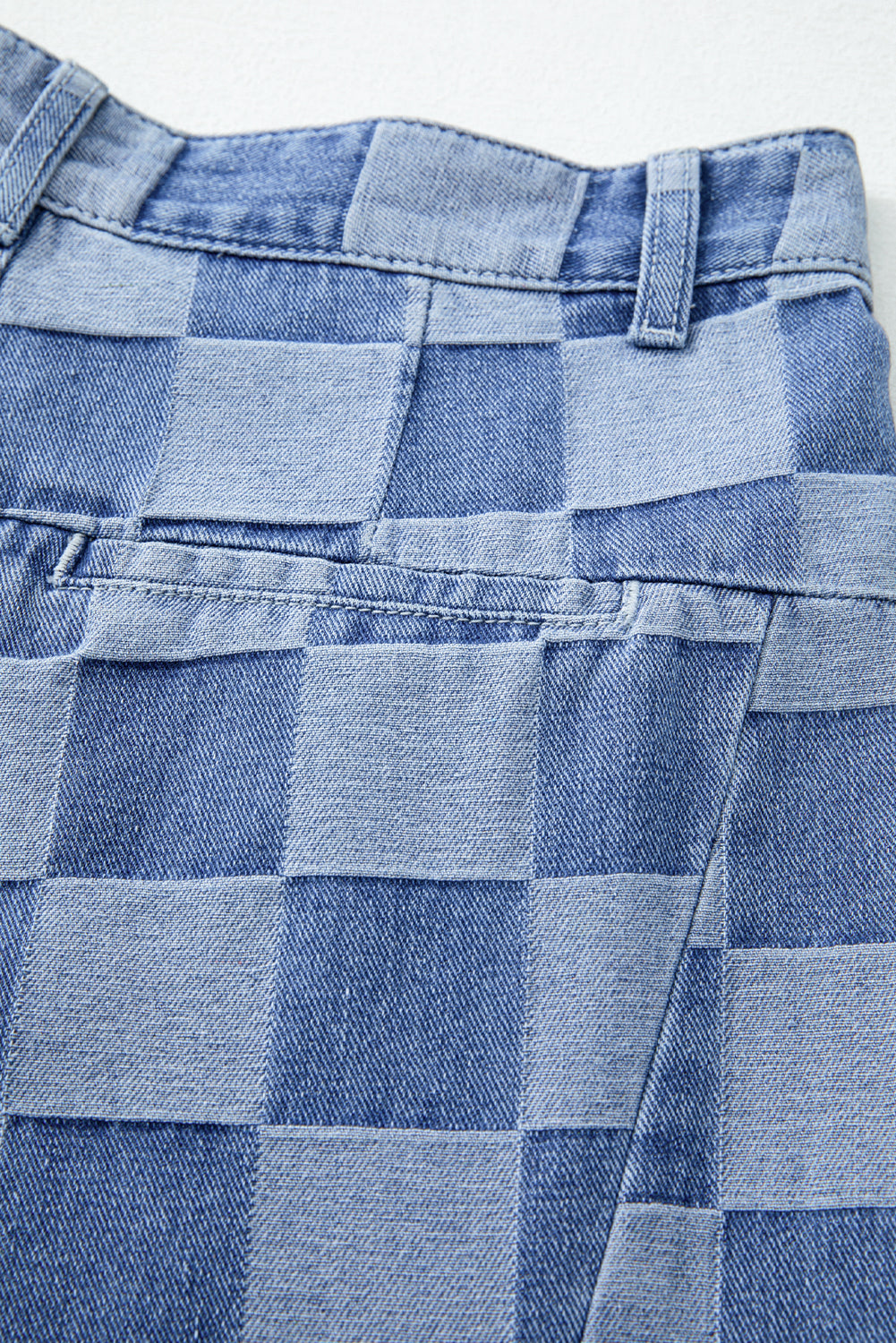 Checkmate Wide Leg Jeans