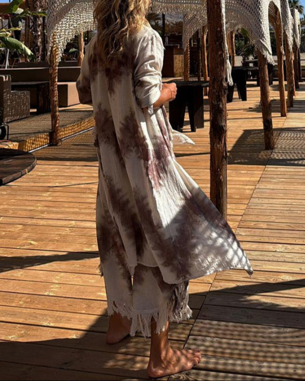 Kailani Tie-Dye Kimono