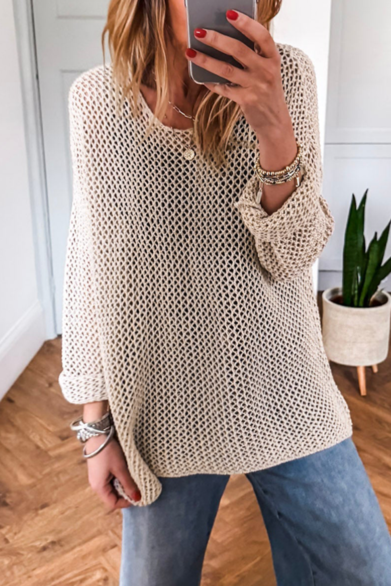 Saffron Breeze Crochet Top