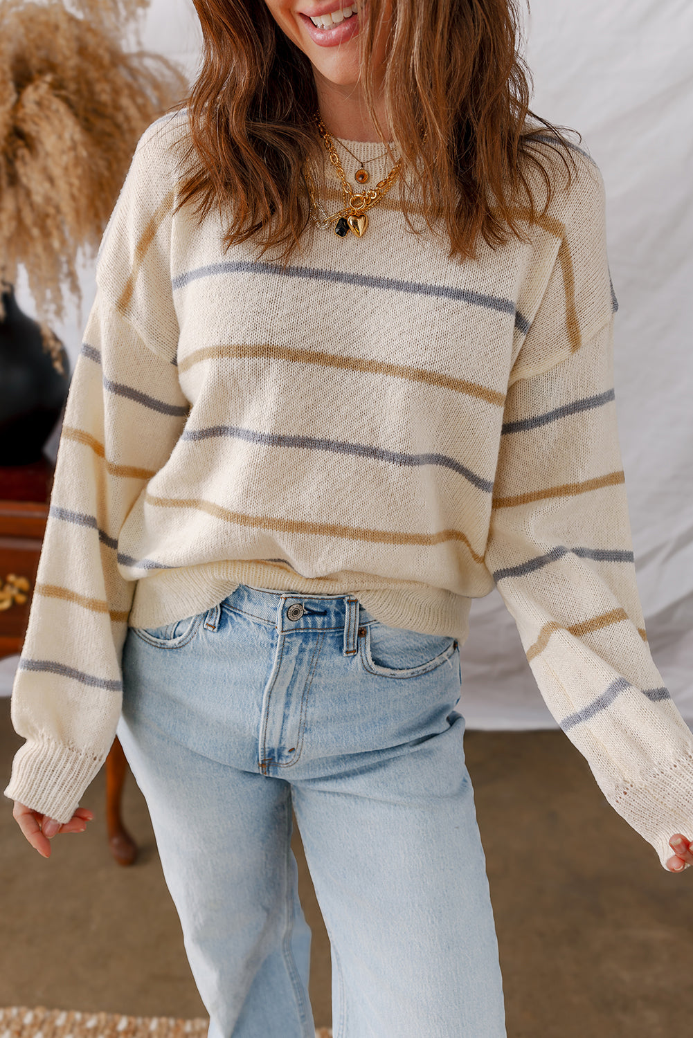 Marina Stripe Sweater