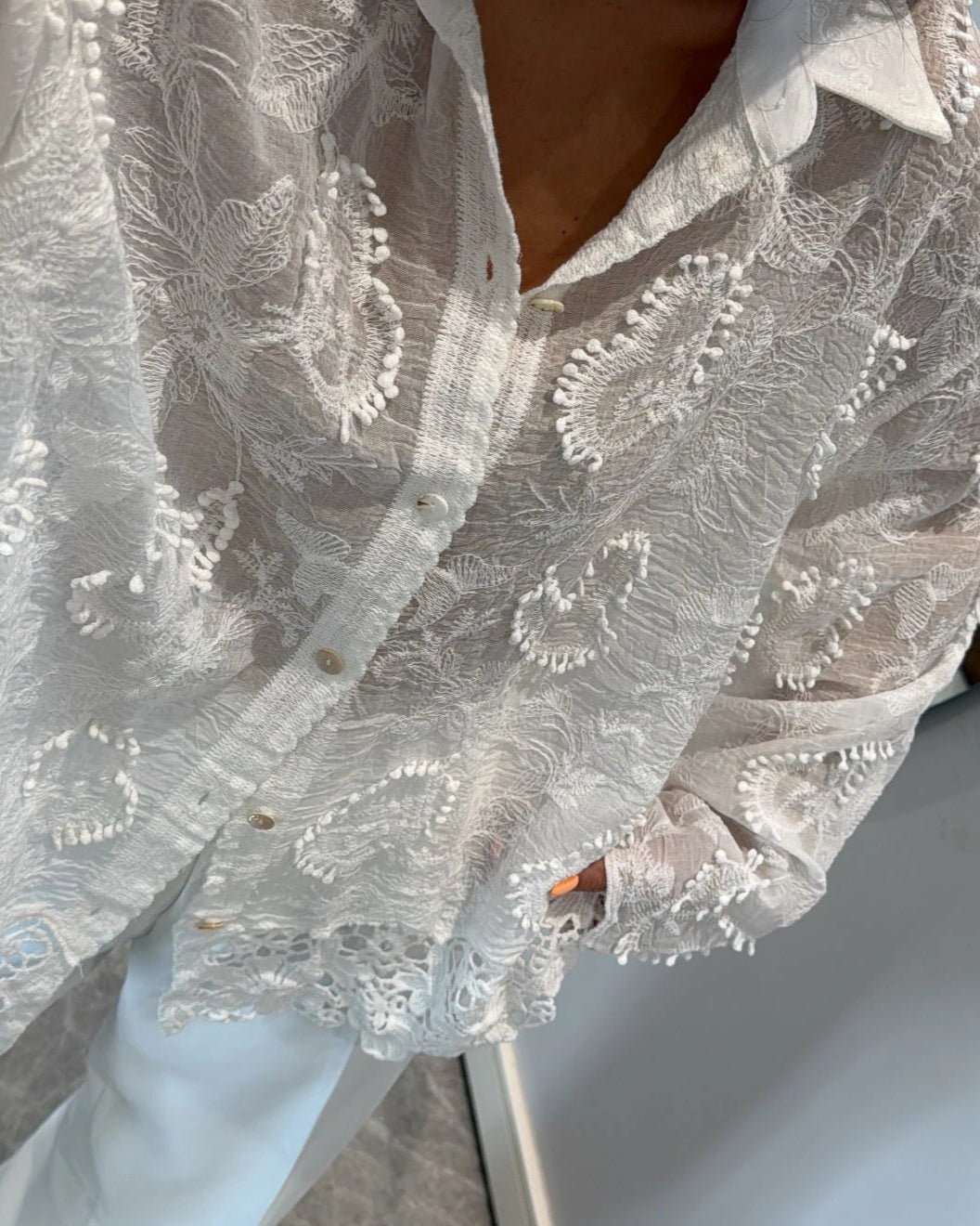 Wild Iris Blouse