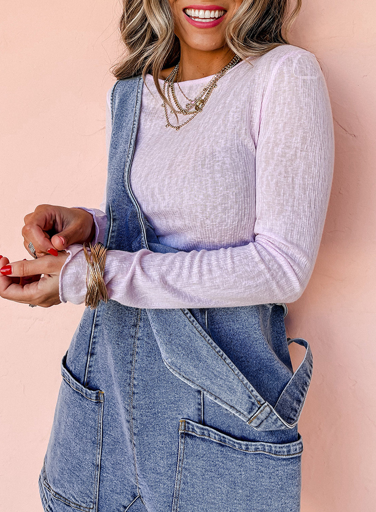 Raya Dune Denim Romper