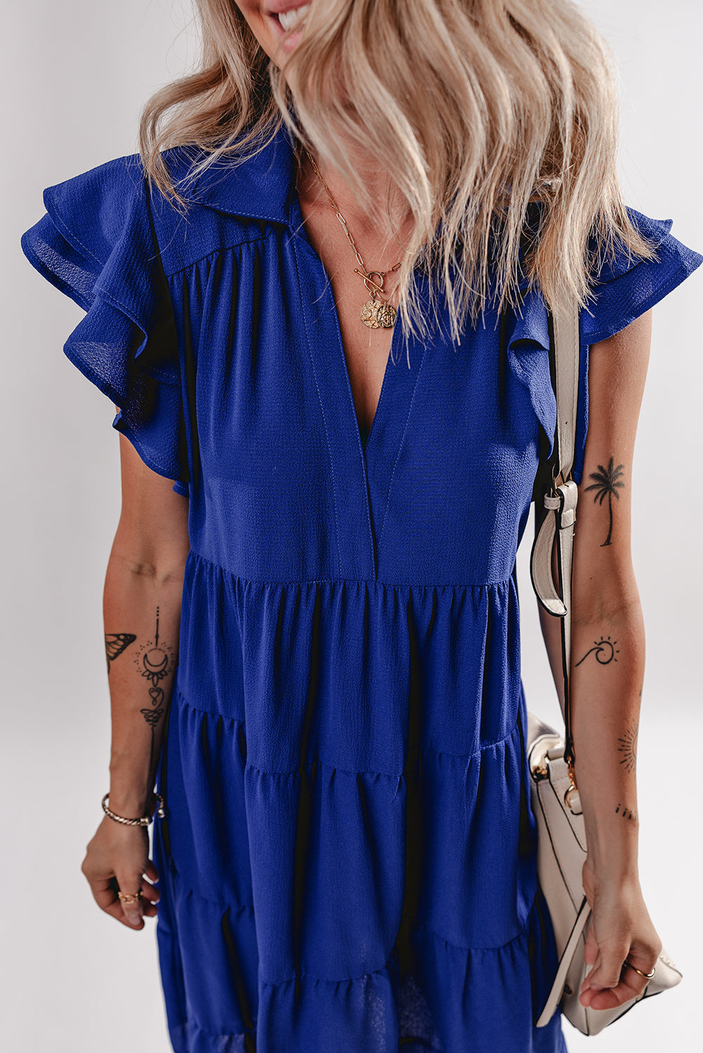 Celeste Ruffle Dress