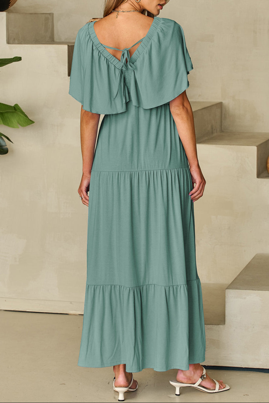 Aurora Ruffle Dress
