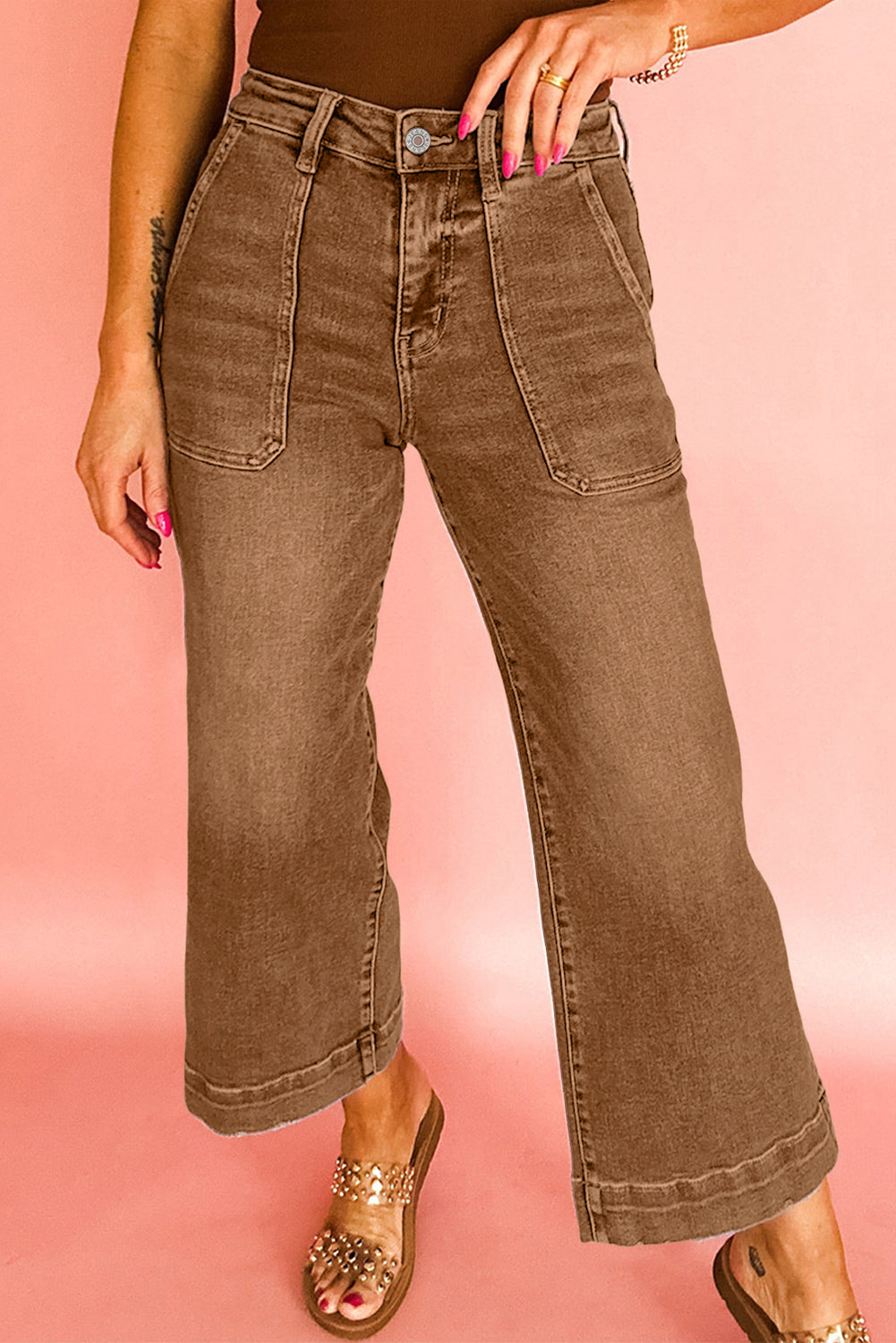 Harbor Breeze Crops Jeans