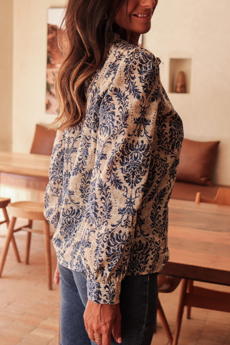 Tezza Baroque Blouse